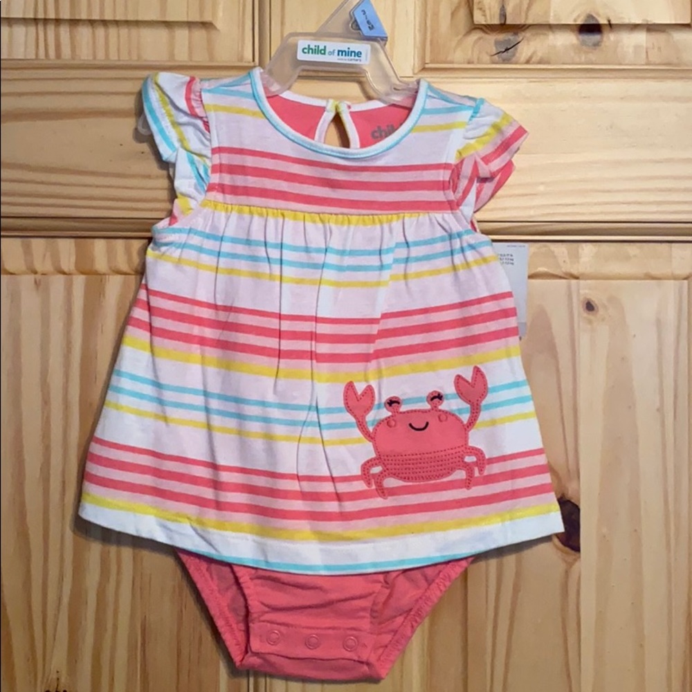 3/$20 NWT Child of mine summer onesie